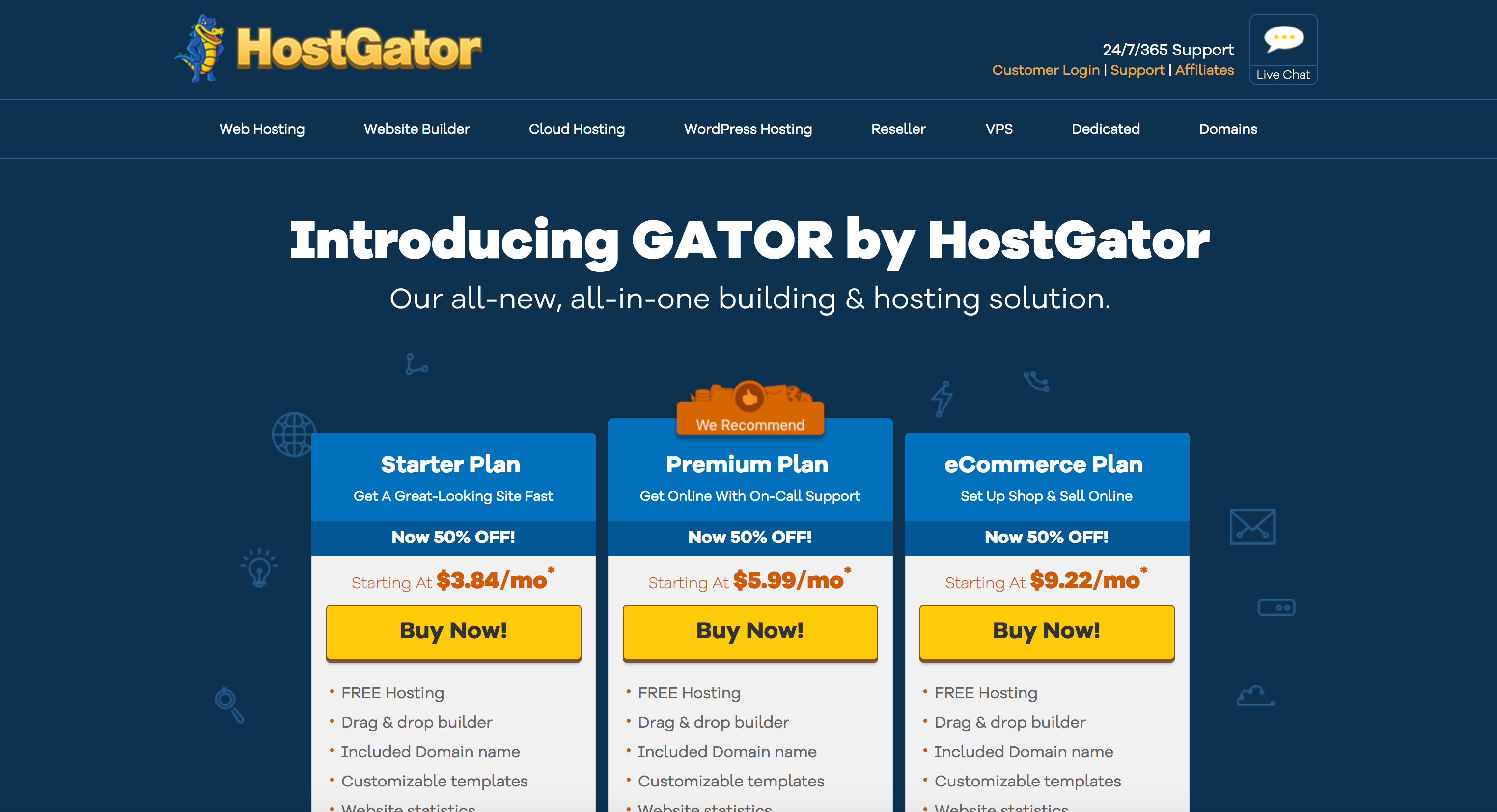 HostGator Website Builder 4