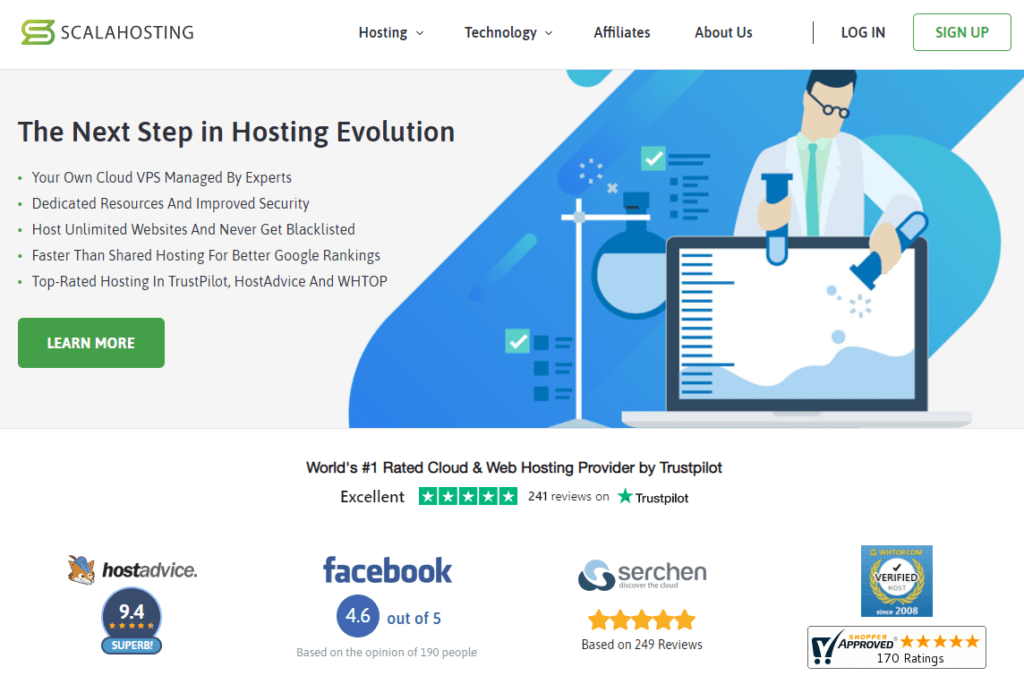 ScalaHosting screenshot 3