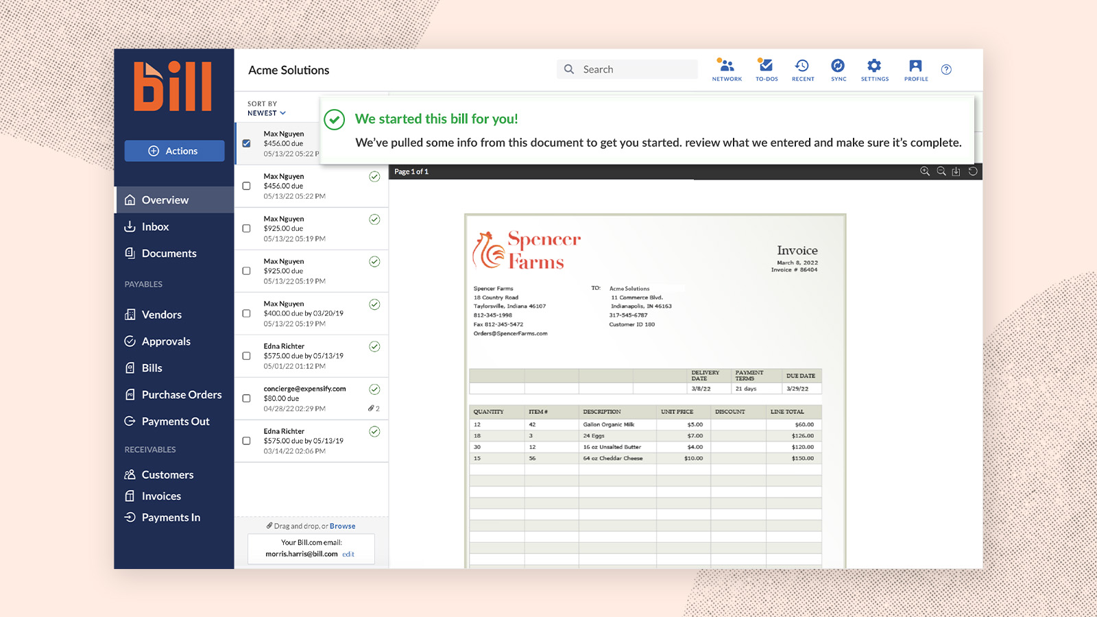 Bill.com screenshot 4