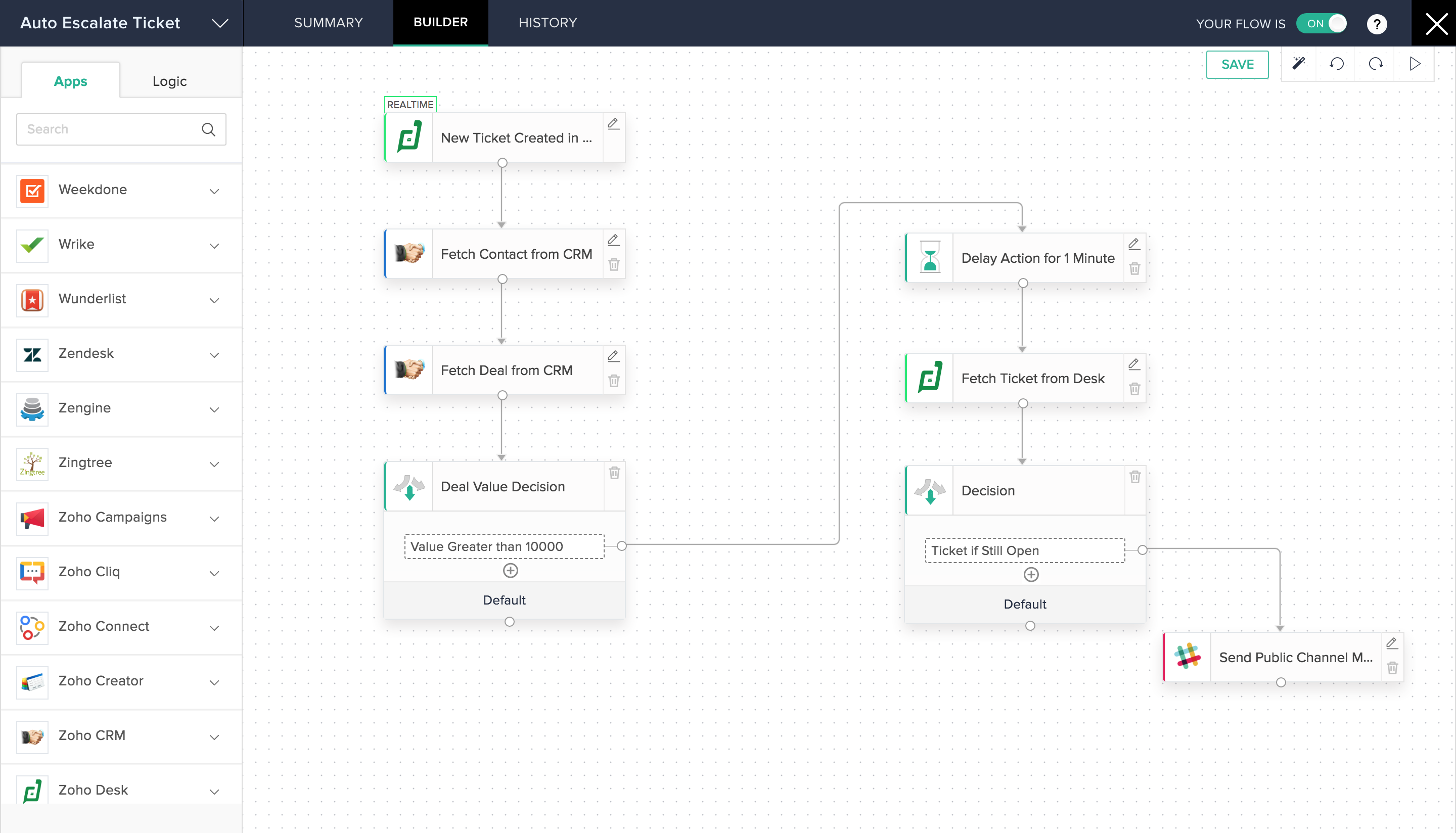Zoho Flow screenshot 3