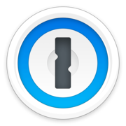 1Password background blur