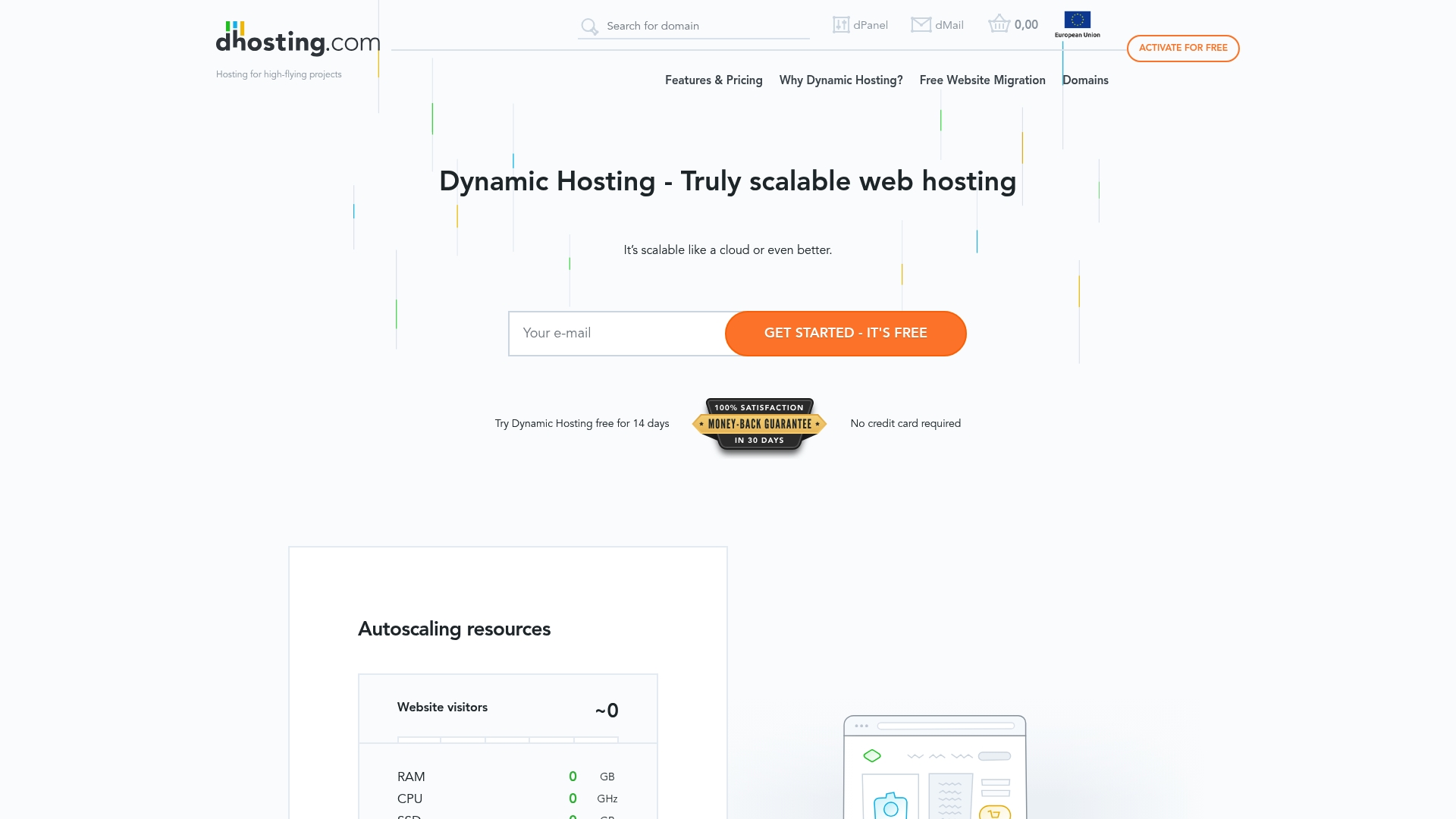 dhosting - dhosting Homepage