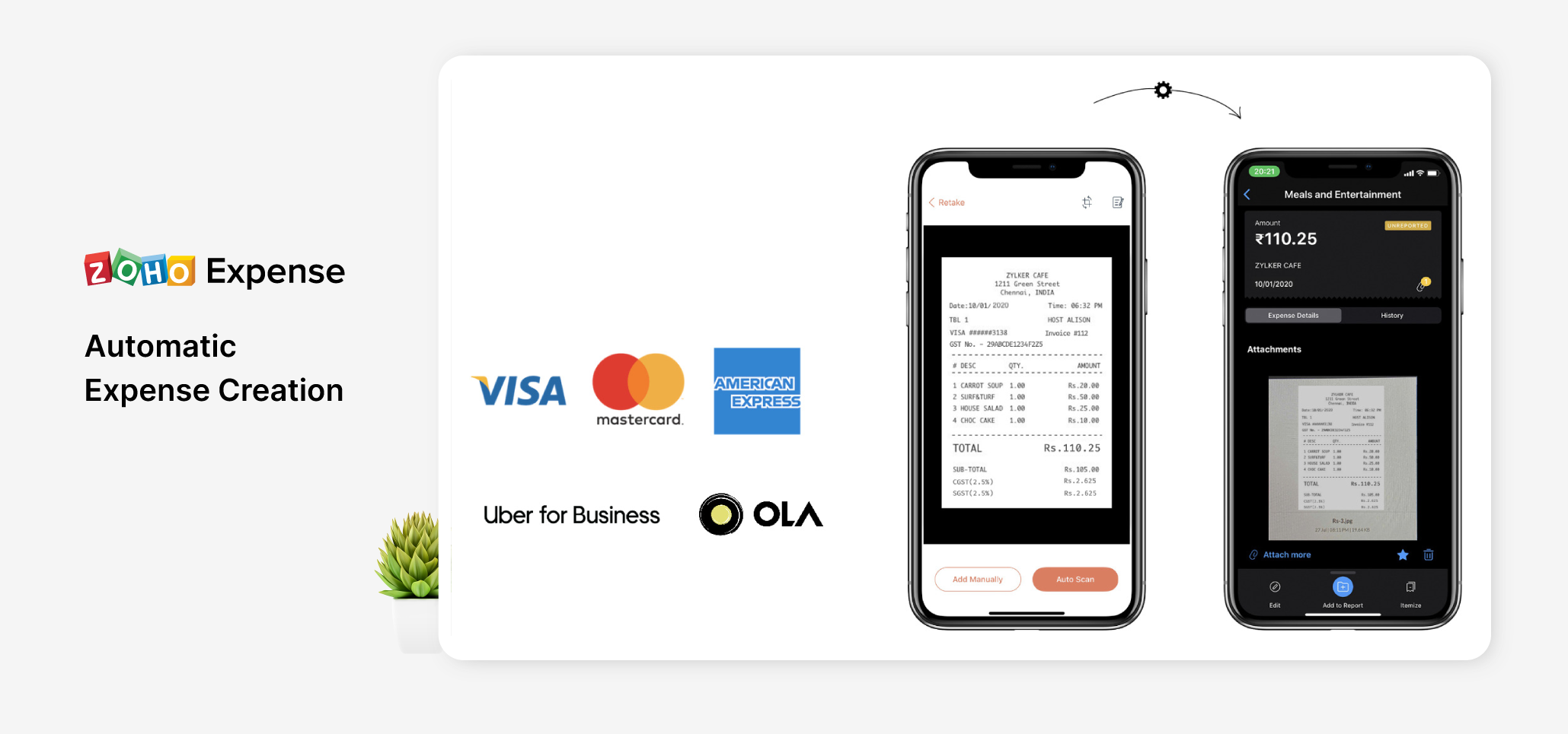 Zoho Expense screenshot 2