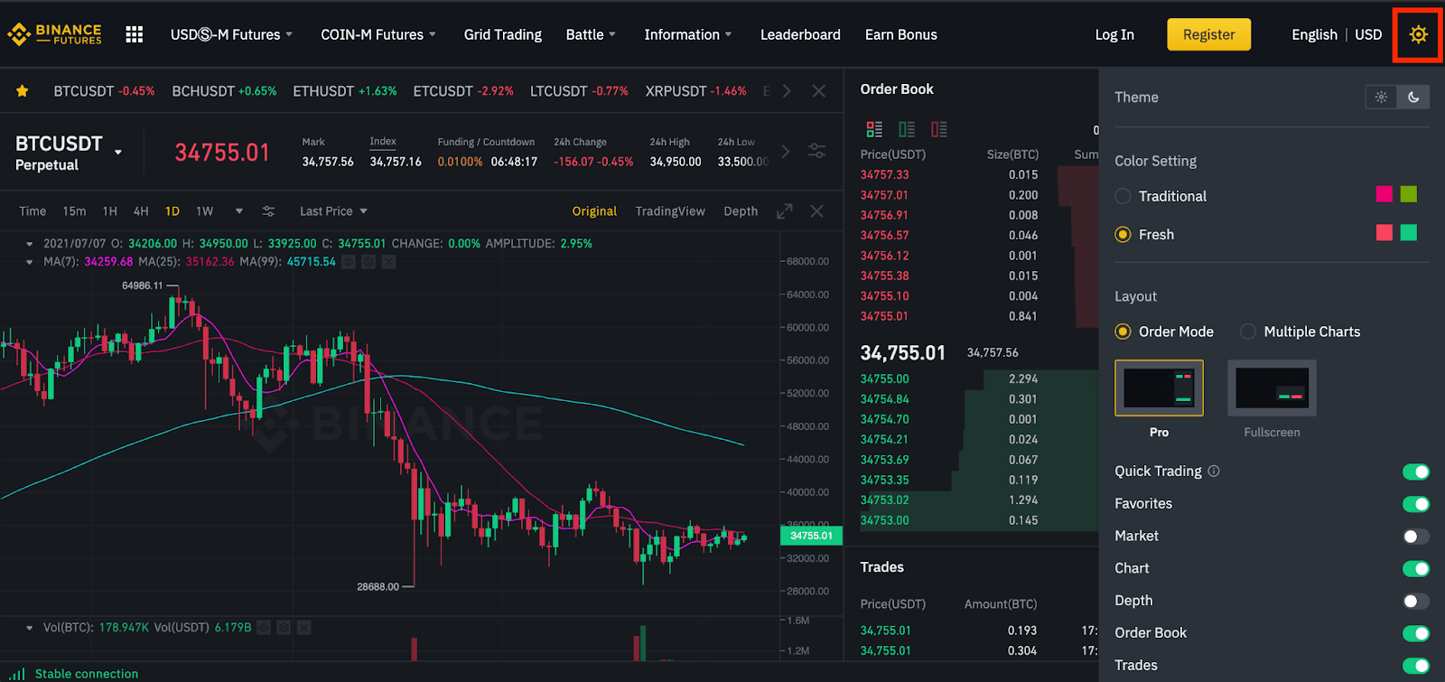 Binance screenshot 4