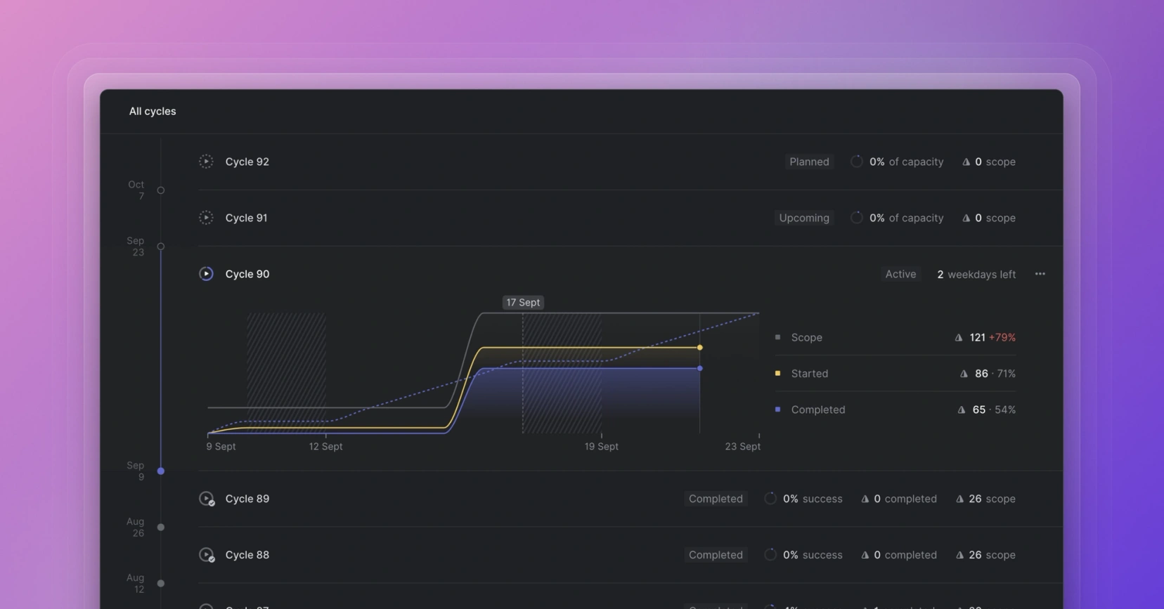 Linear screenshot 4