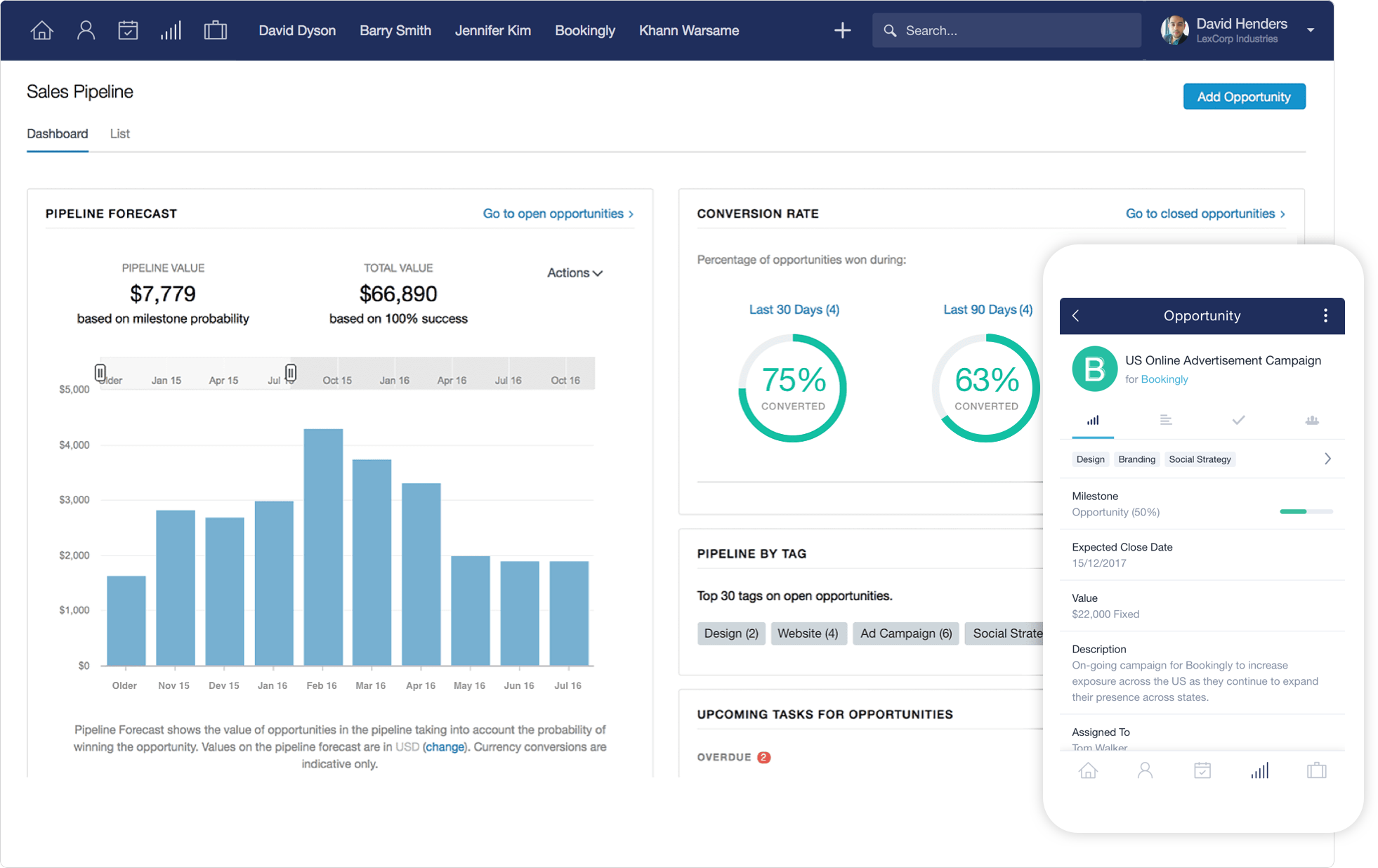 Capsule CRM screenshot 3