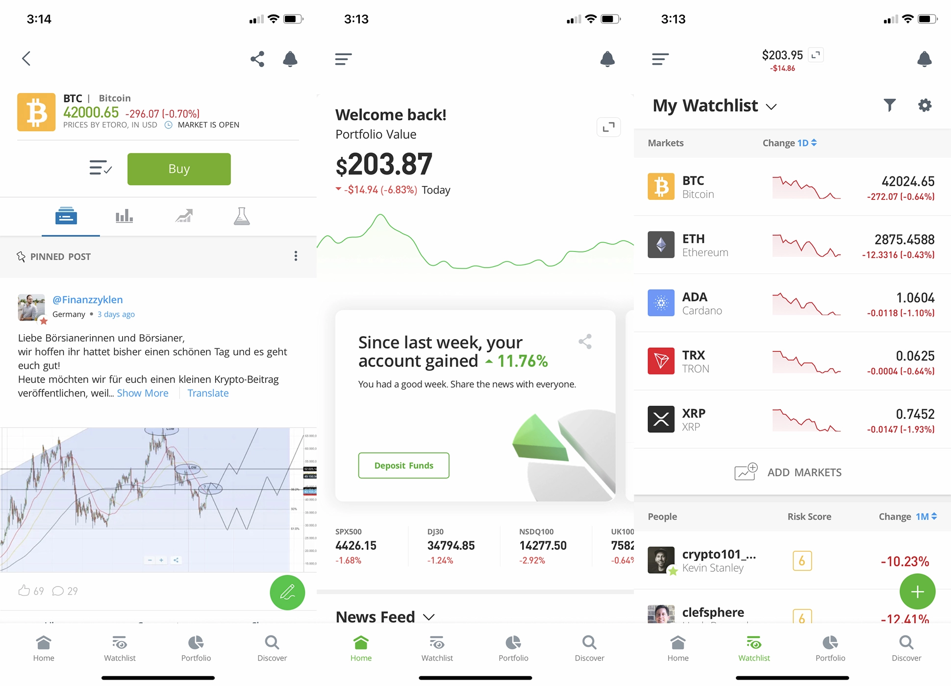 eToro screenshot 5