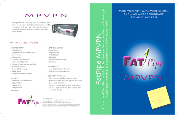 FatPipe MPVPN 1