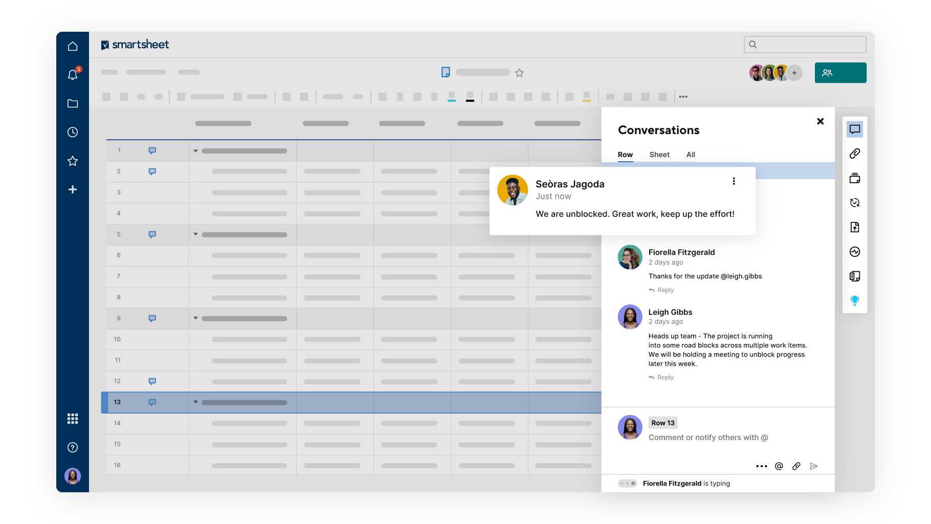 Smartsheet screenshot 2
