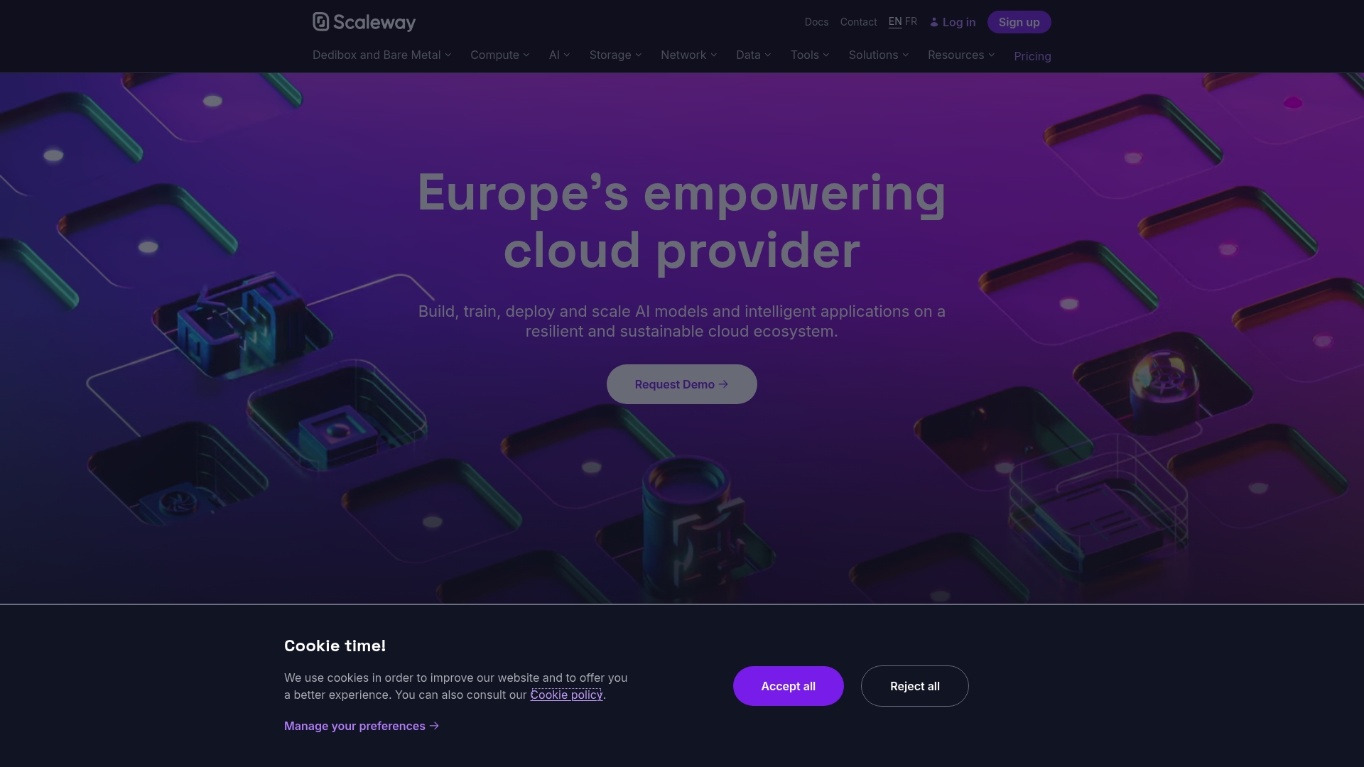 Scaleway - Scaleway Homepage