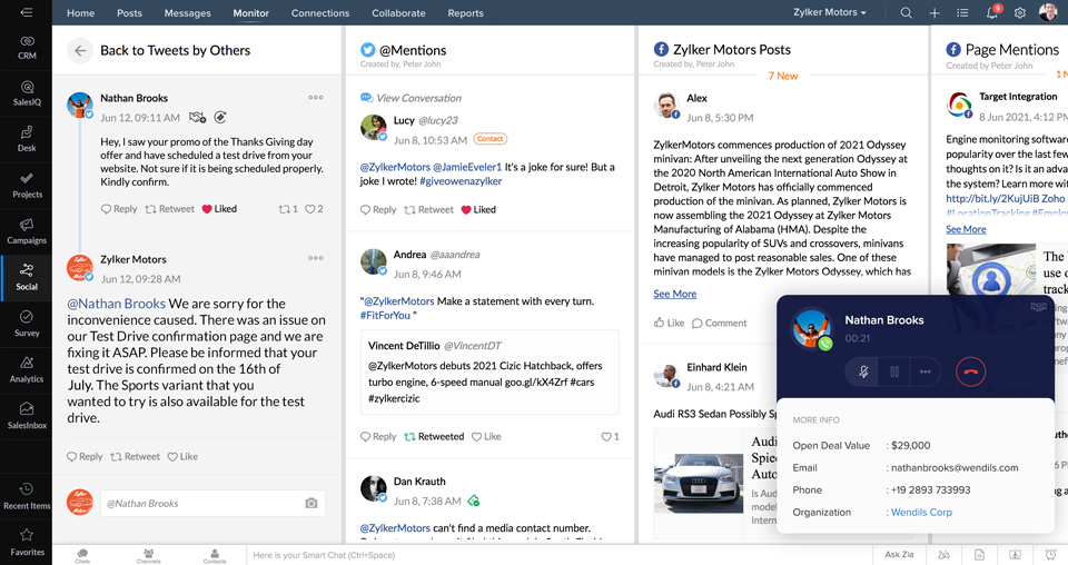 Zoho CRM Plus screenshot 5