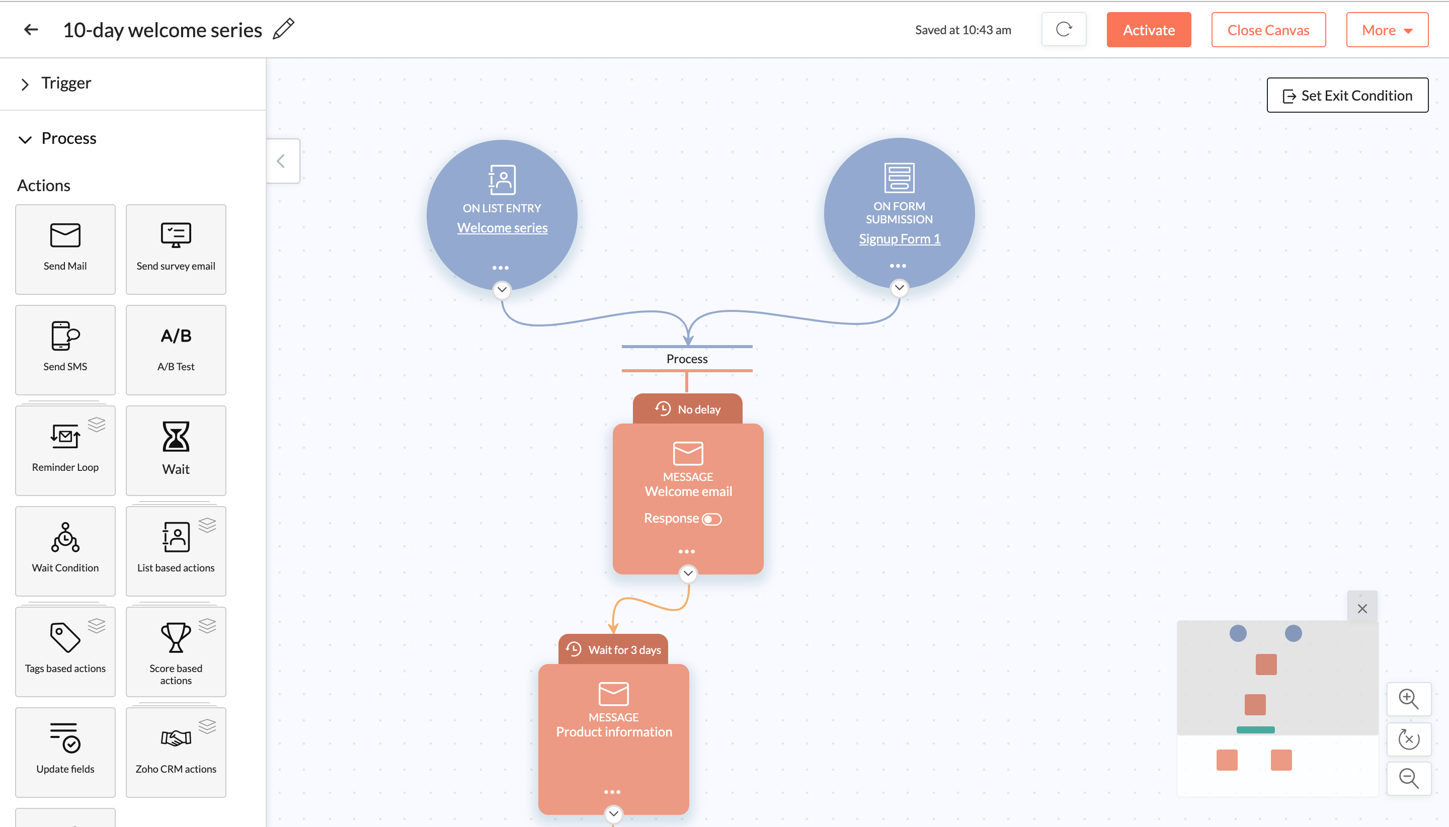 Zoho Campaigns screenshot 3