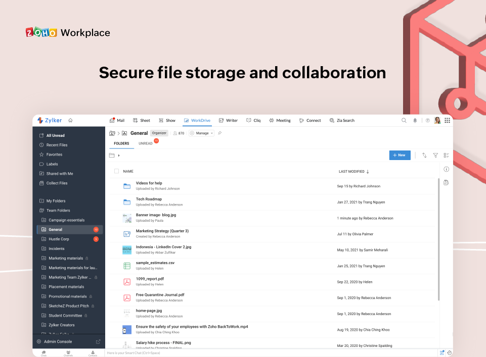 Zoho Workplace screenshot 5