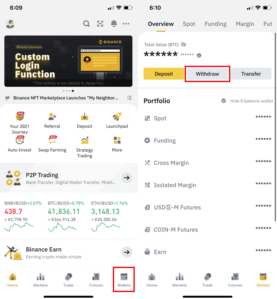 Binance screenshot 3