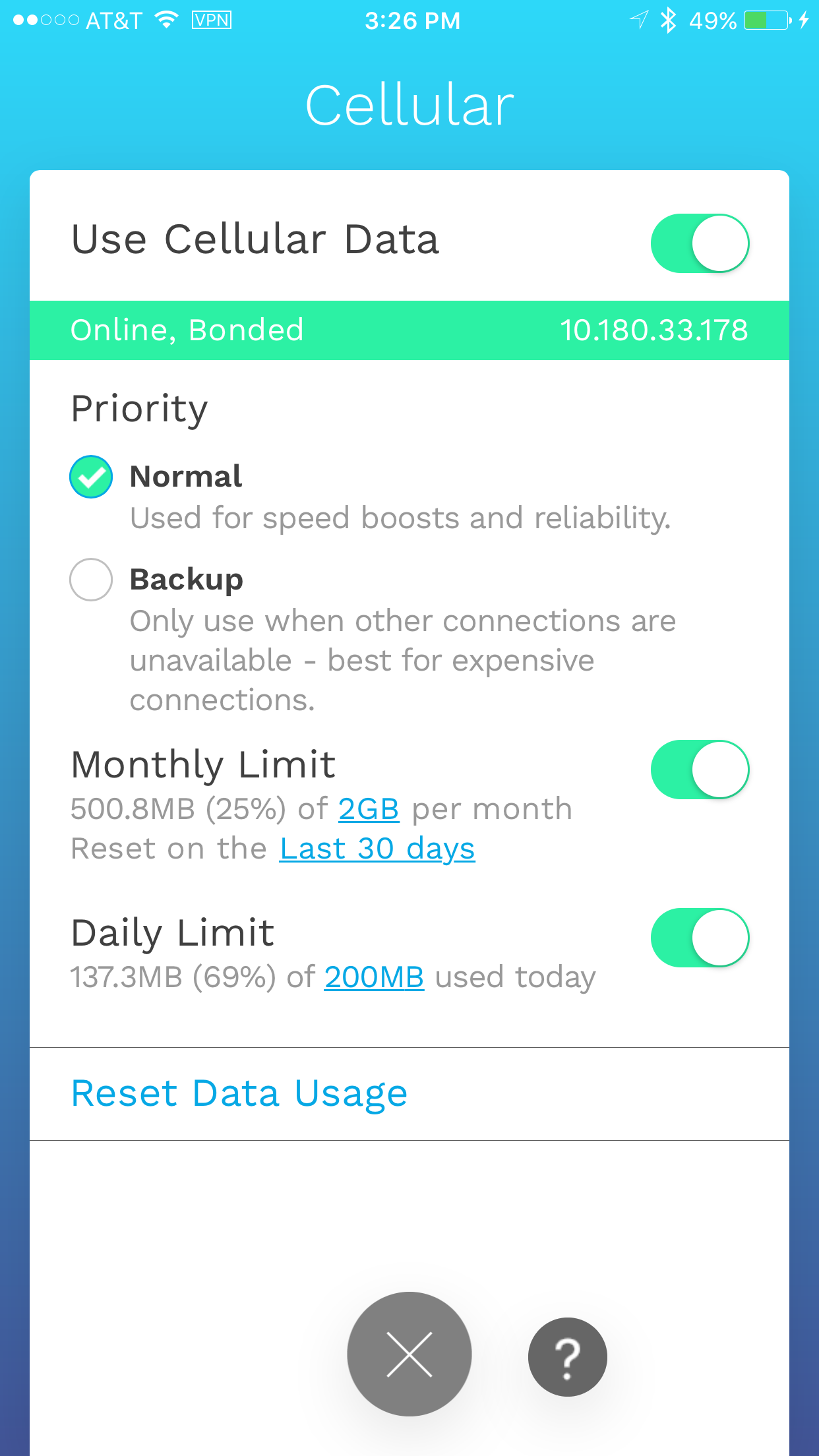 Speedify VPN screenshot 2