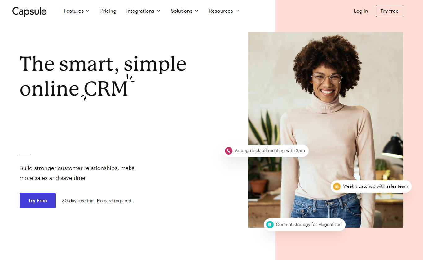 Capsule CRM screenshot 5