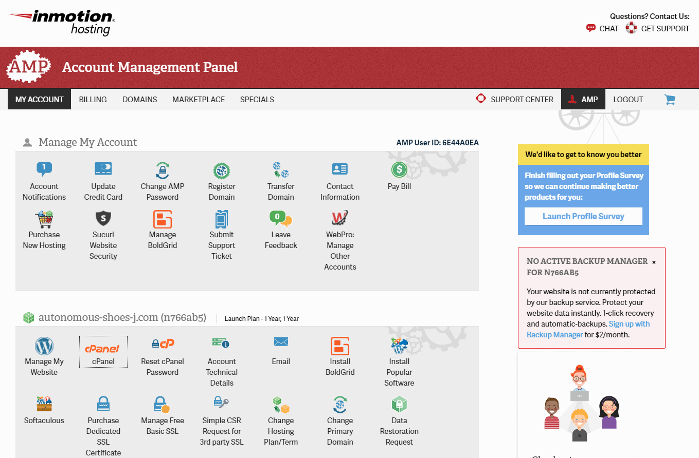 InMotion Hosting 2