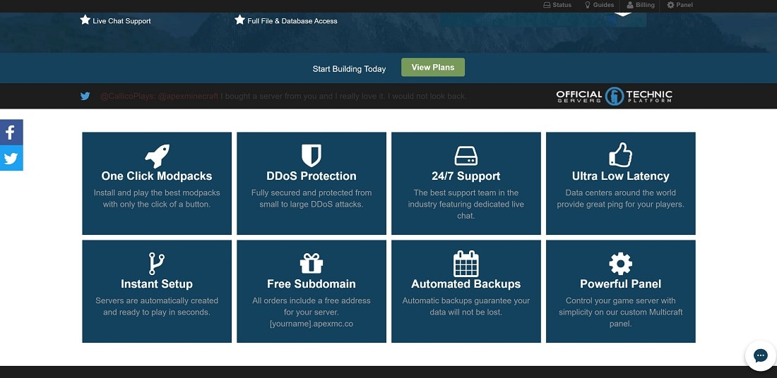 Apex Hosting screenshot 3