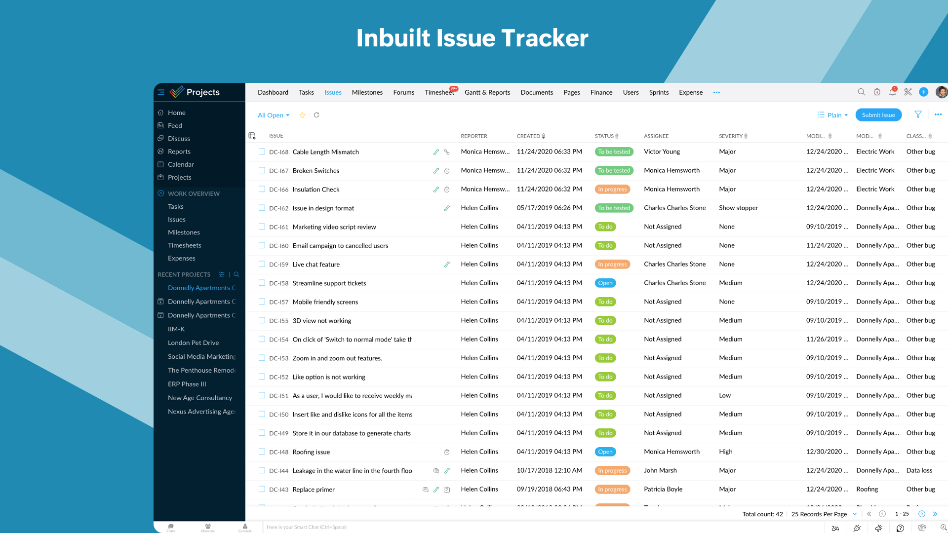 Zoho Projects screenshot 4