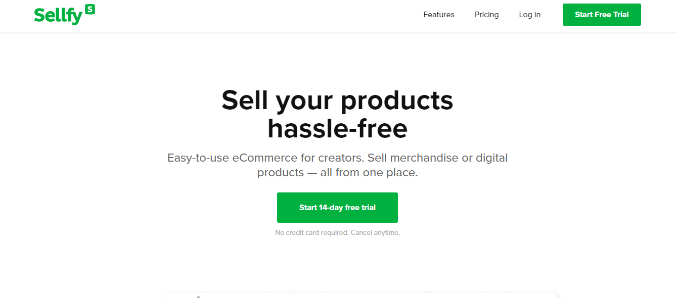 Sellfy screenshot 3