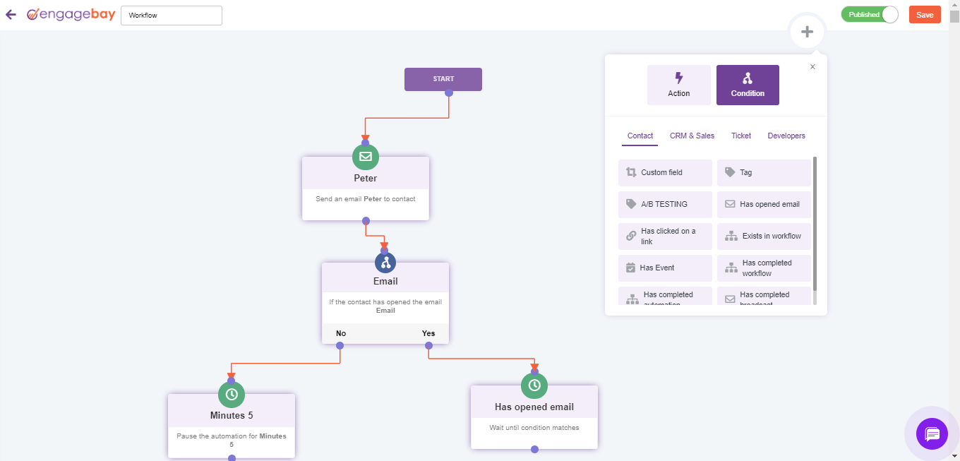 EngageBay screenshot 5