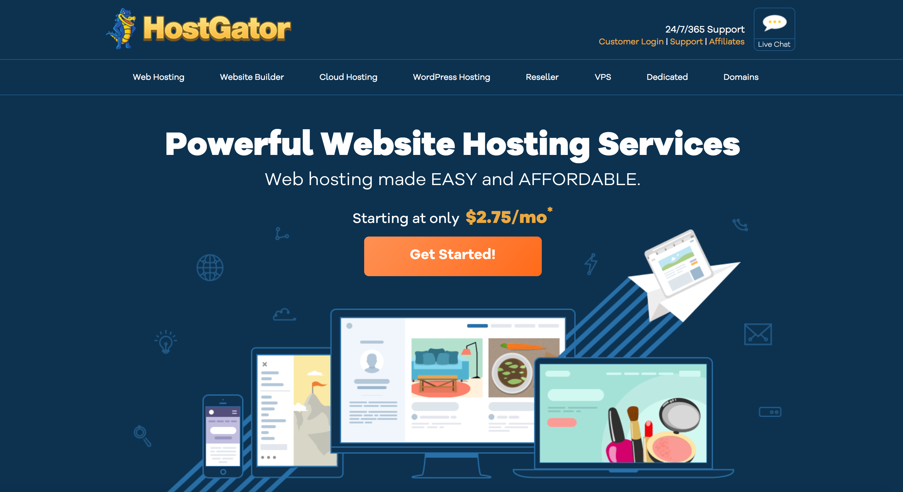 HostGator Website Builder 1