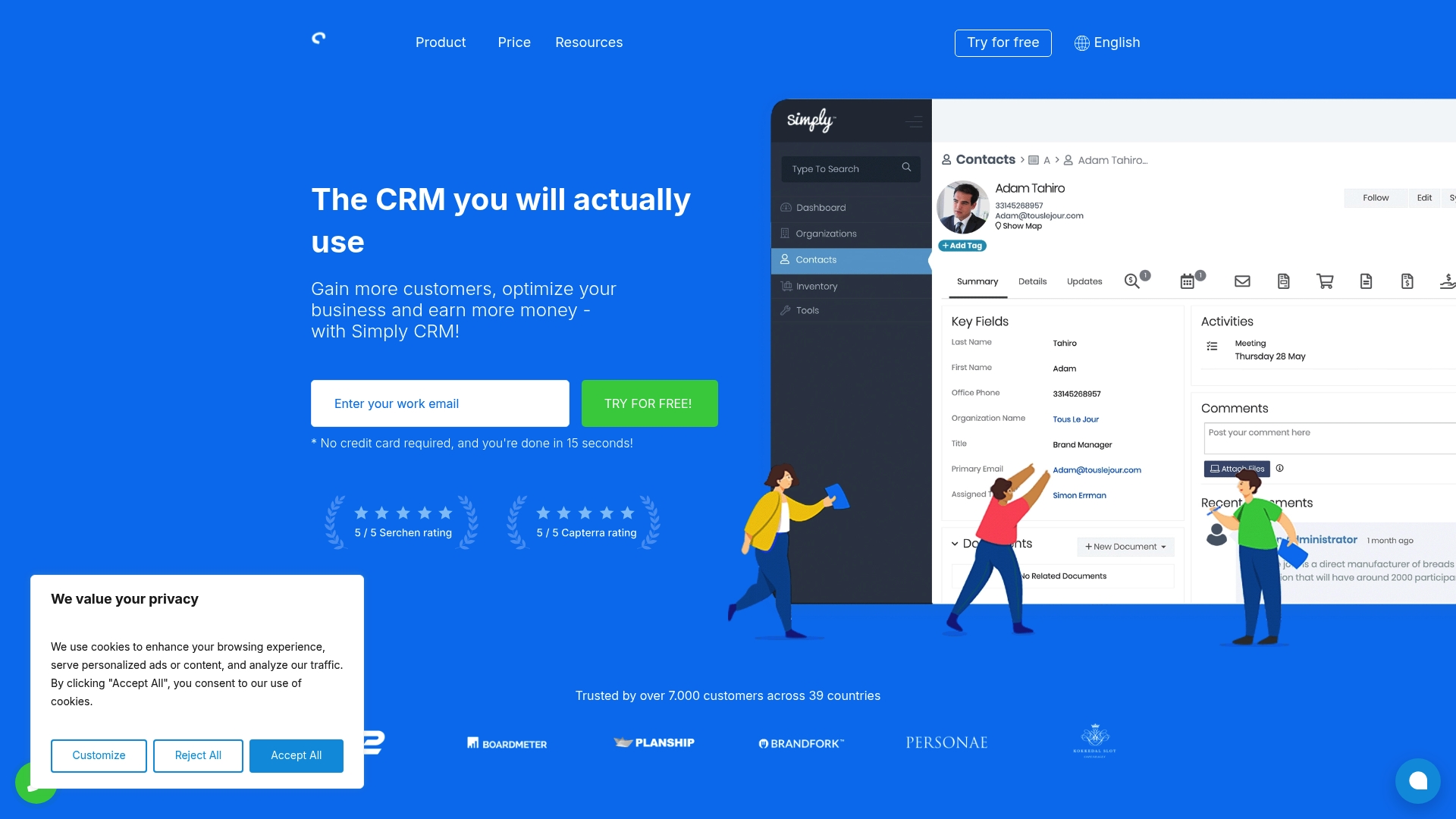 Simply CRM - Simply CRM Homepage