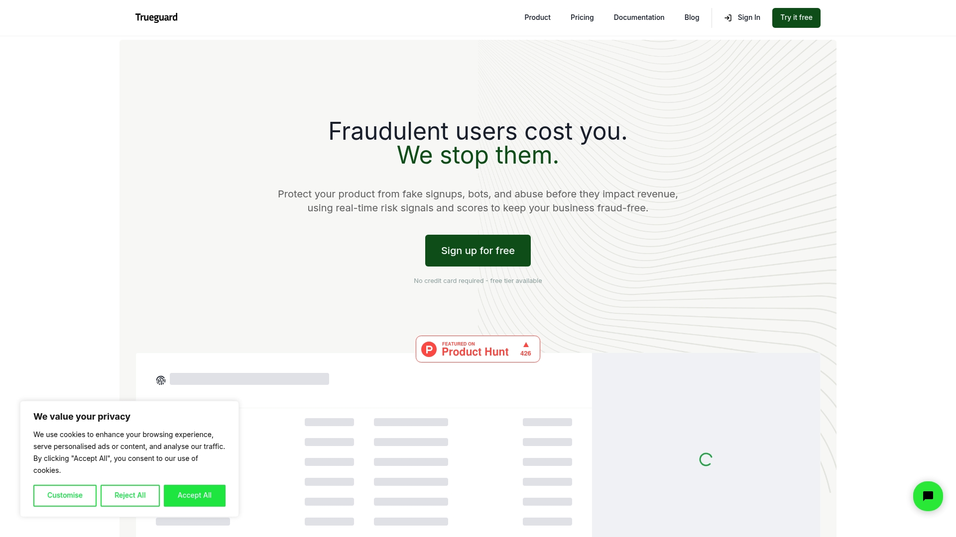 Trueguard - Trueguard Homepage