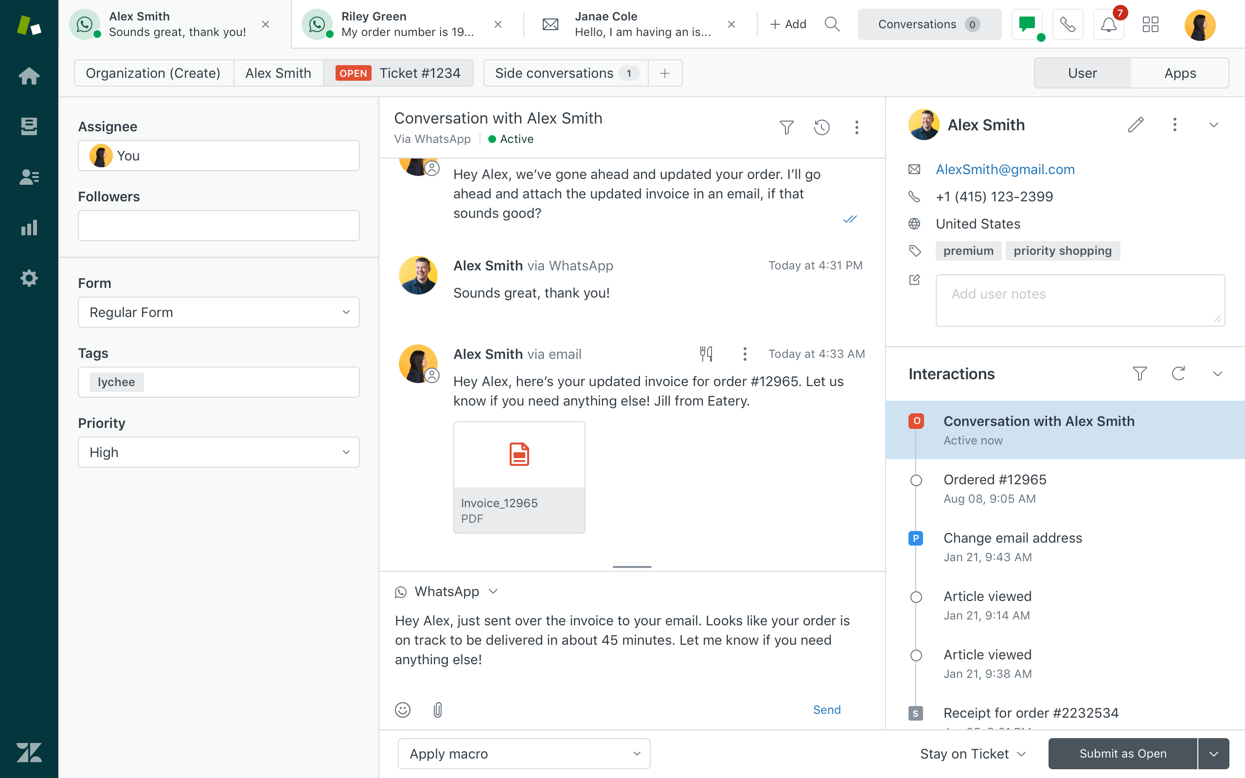 Zendesk Support Suite screenshot 3