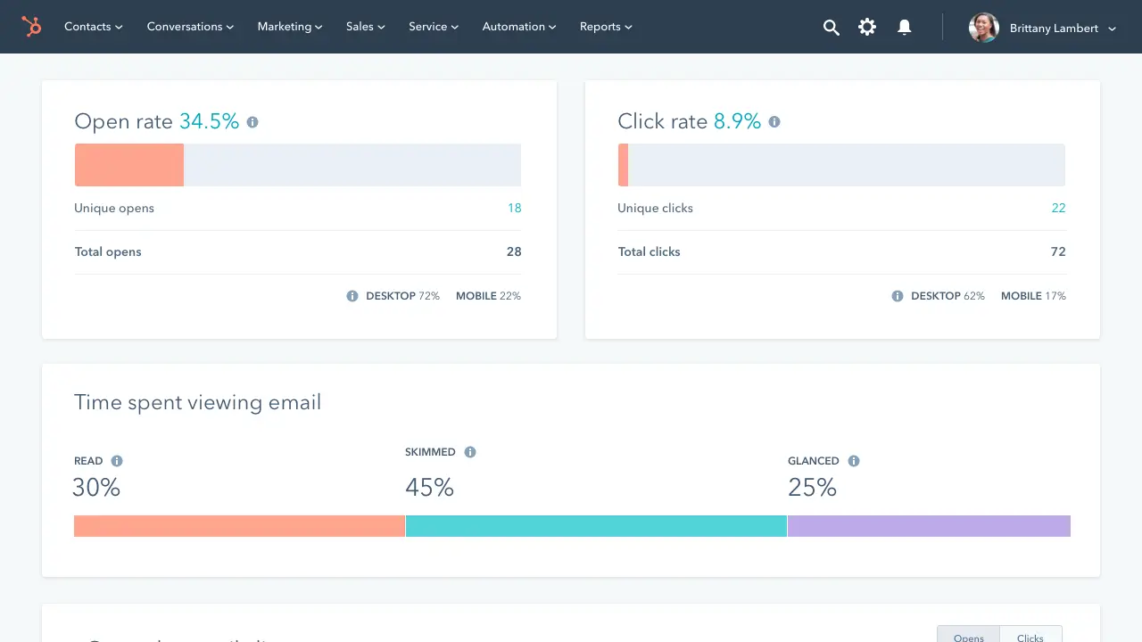 HubSpot Email Hosting screenshot 3