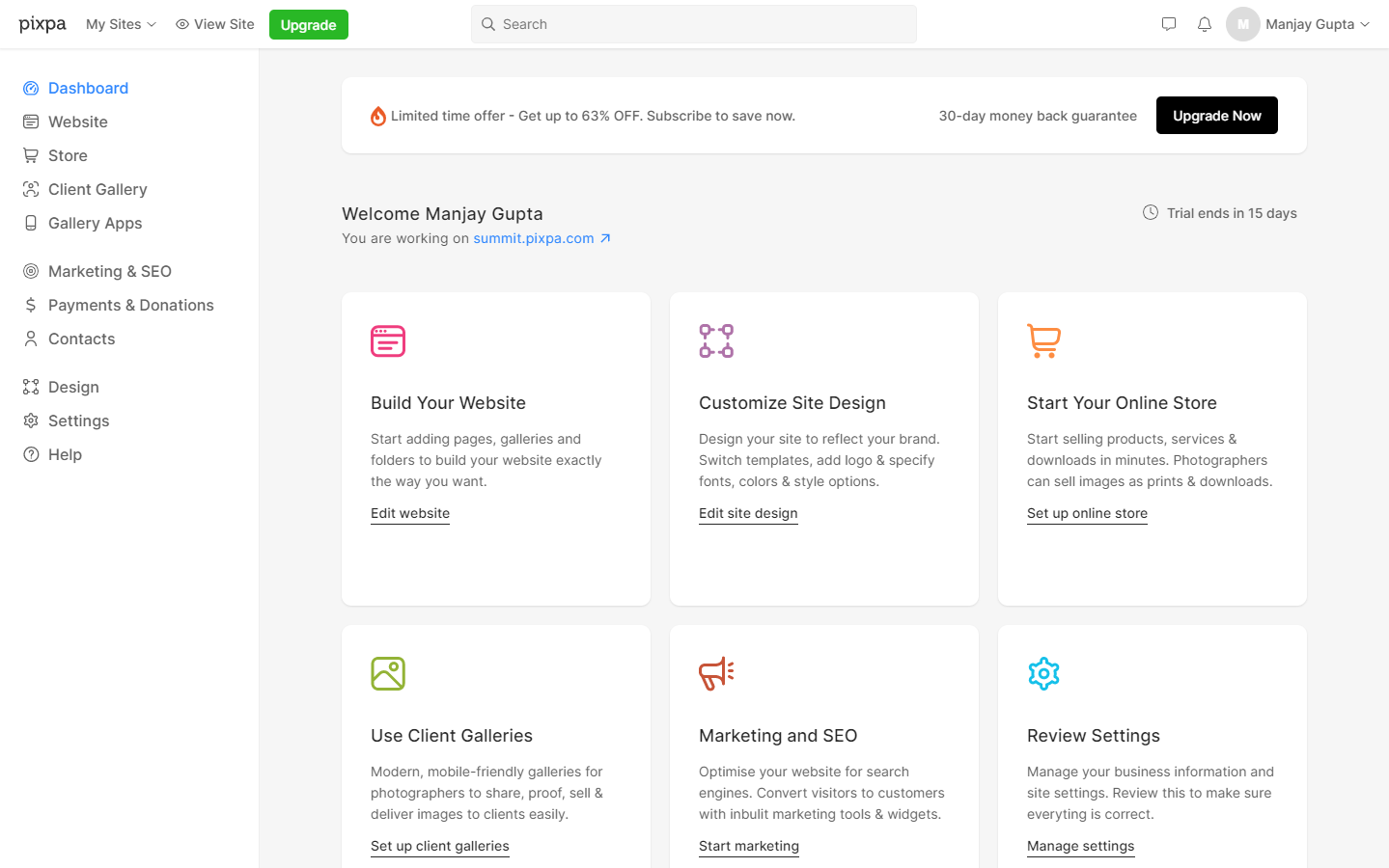 Pixpa screenshot 4
