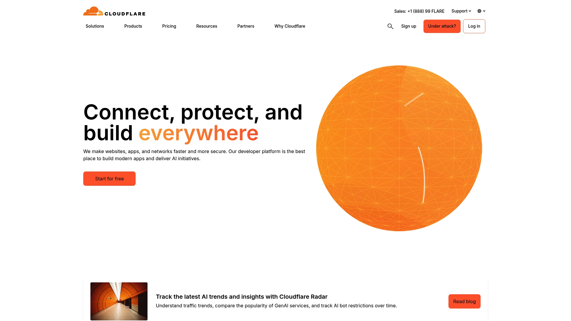 Cloudflare - Cloudflare Homepage