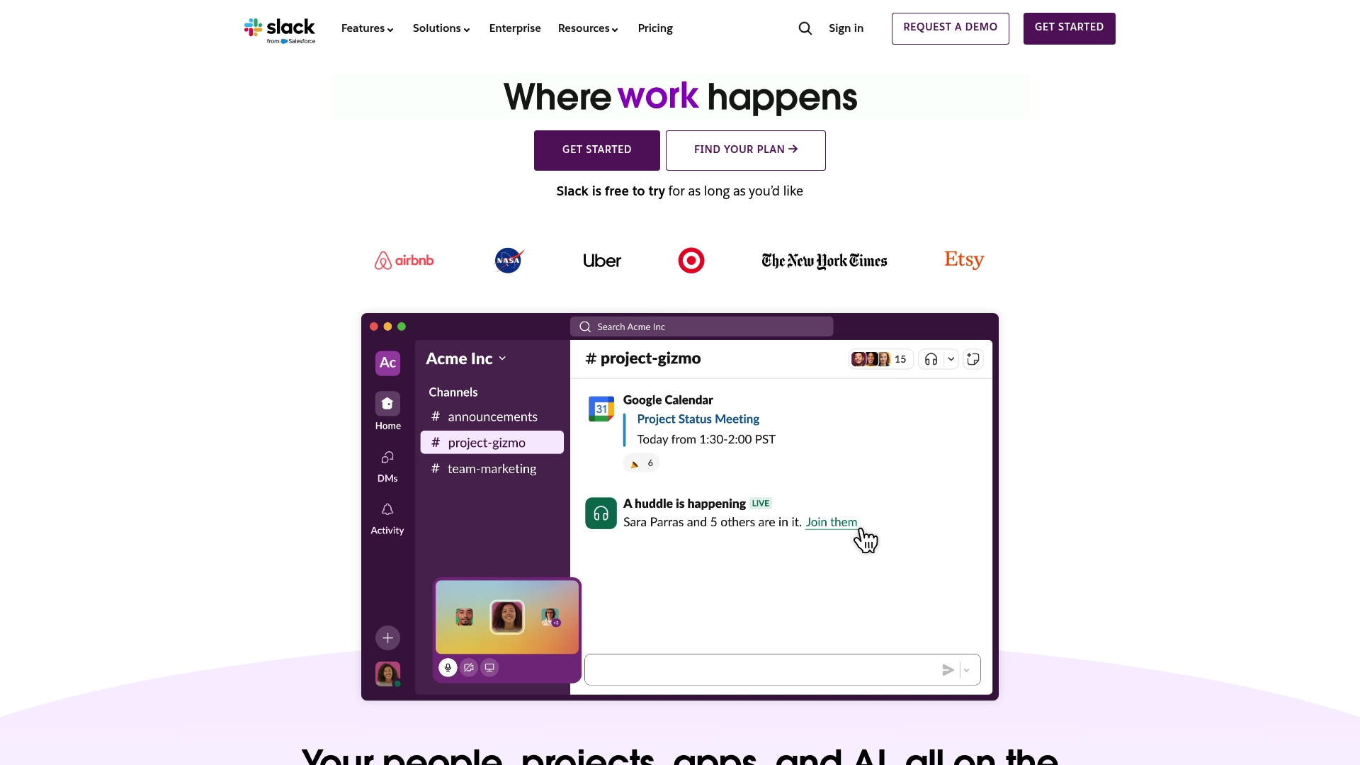 Slack - Slack Homepage