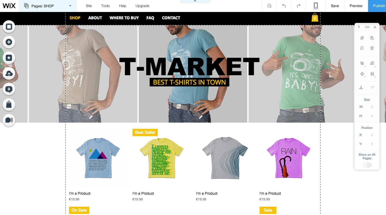 Wix Ecommerce screenshot 4