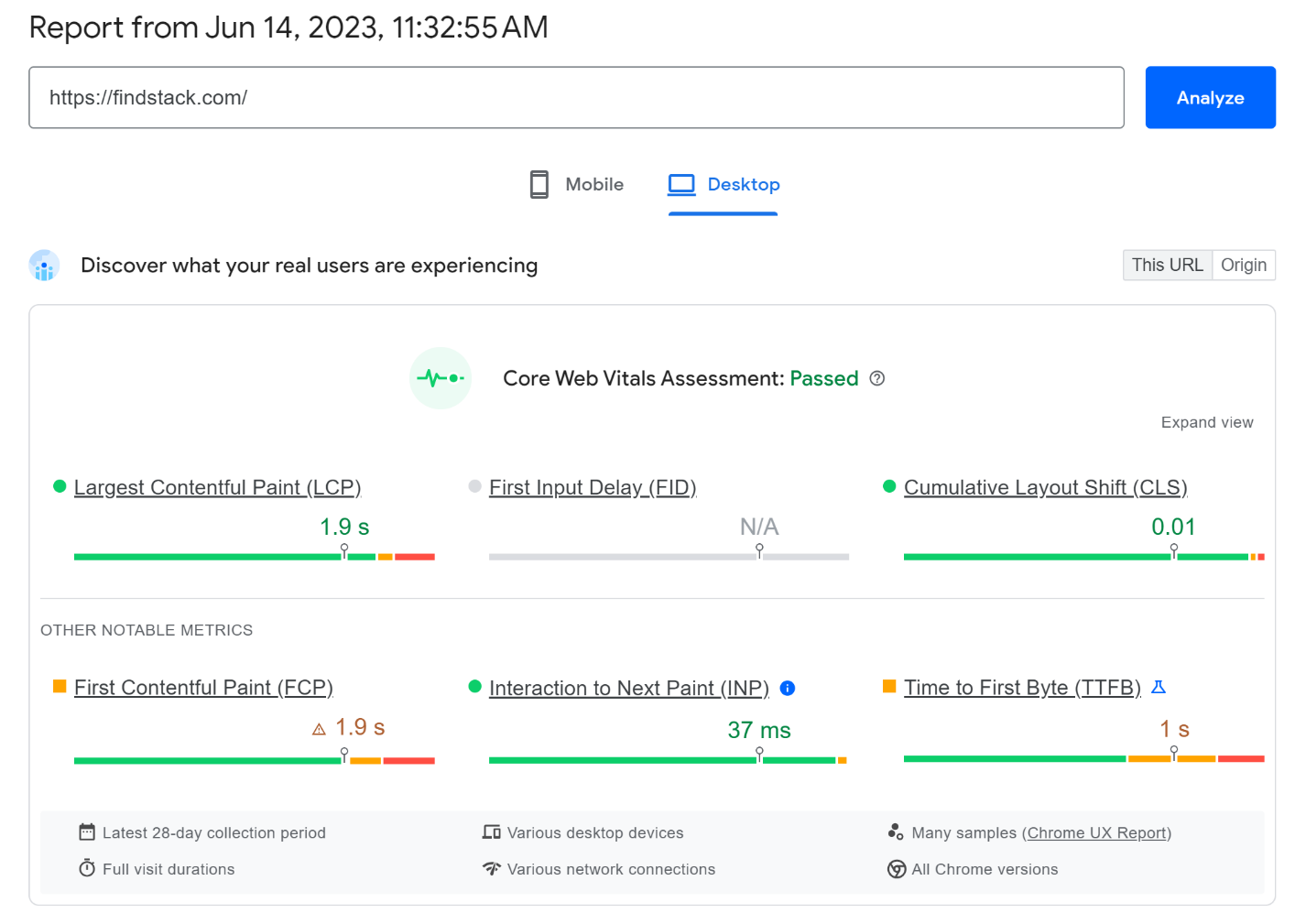 Google PageSpeed Insights