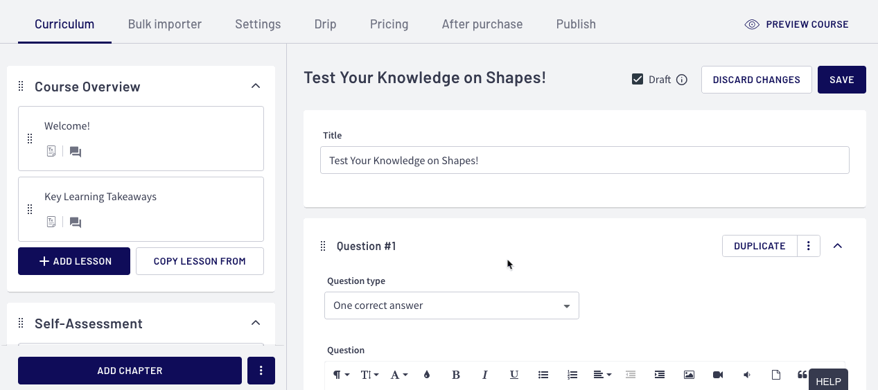 Thinkific Online Course Creator