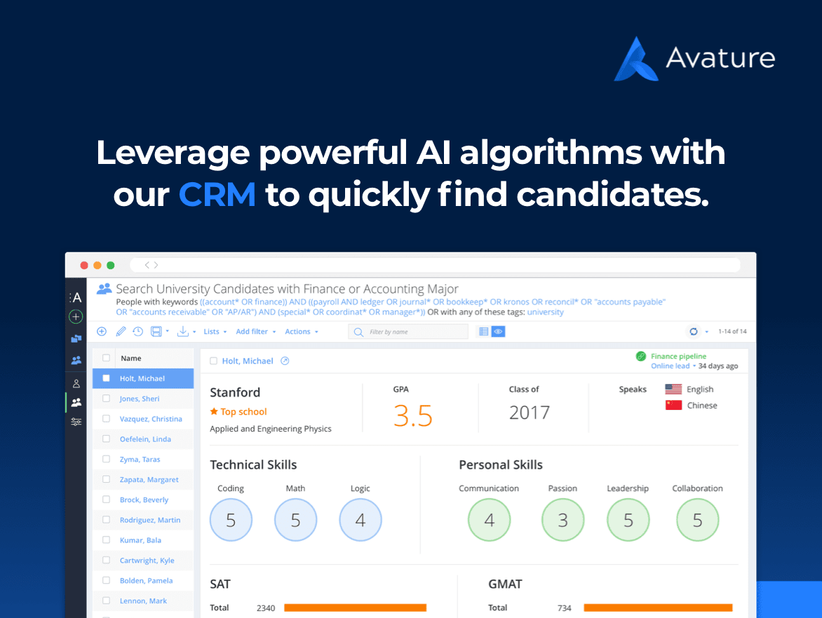 Avature CRM 2