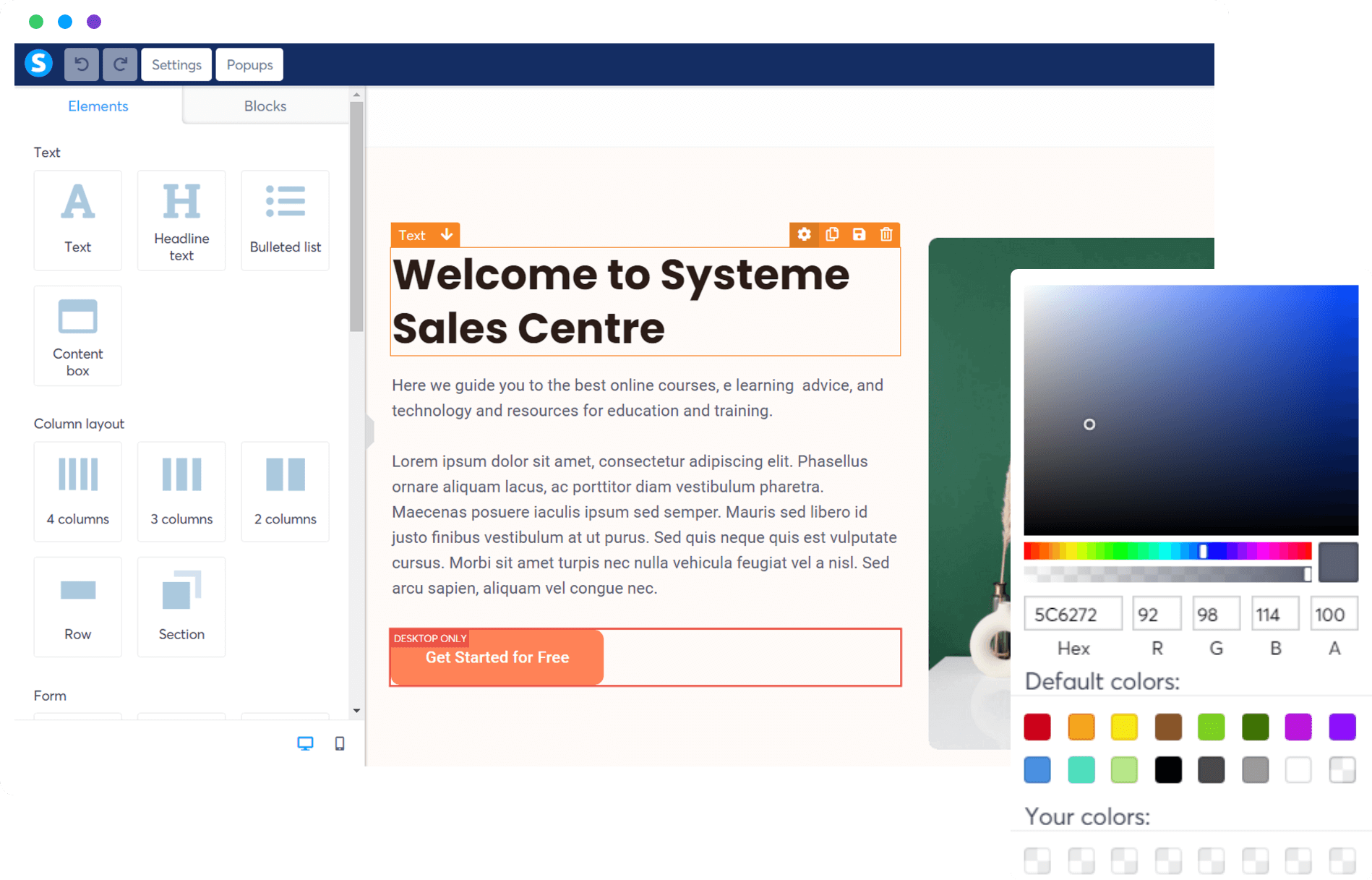Systeme screenshot 2