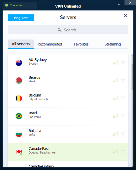 KeepSolid VPN Unlimited screenshot 2