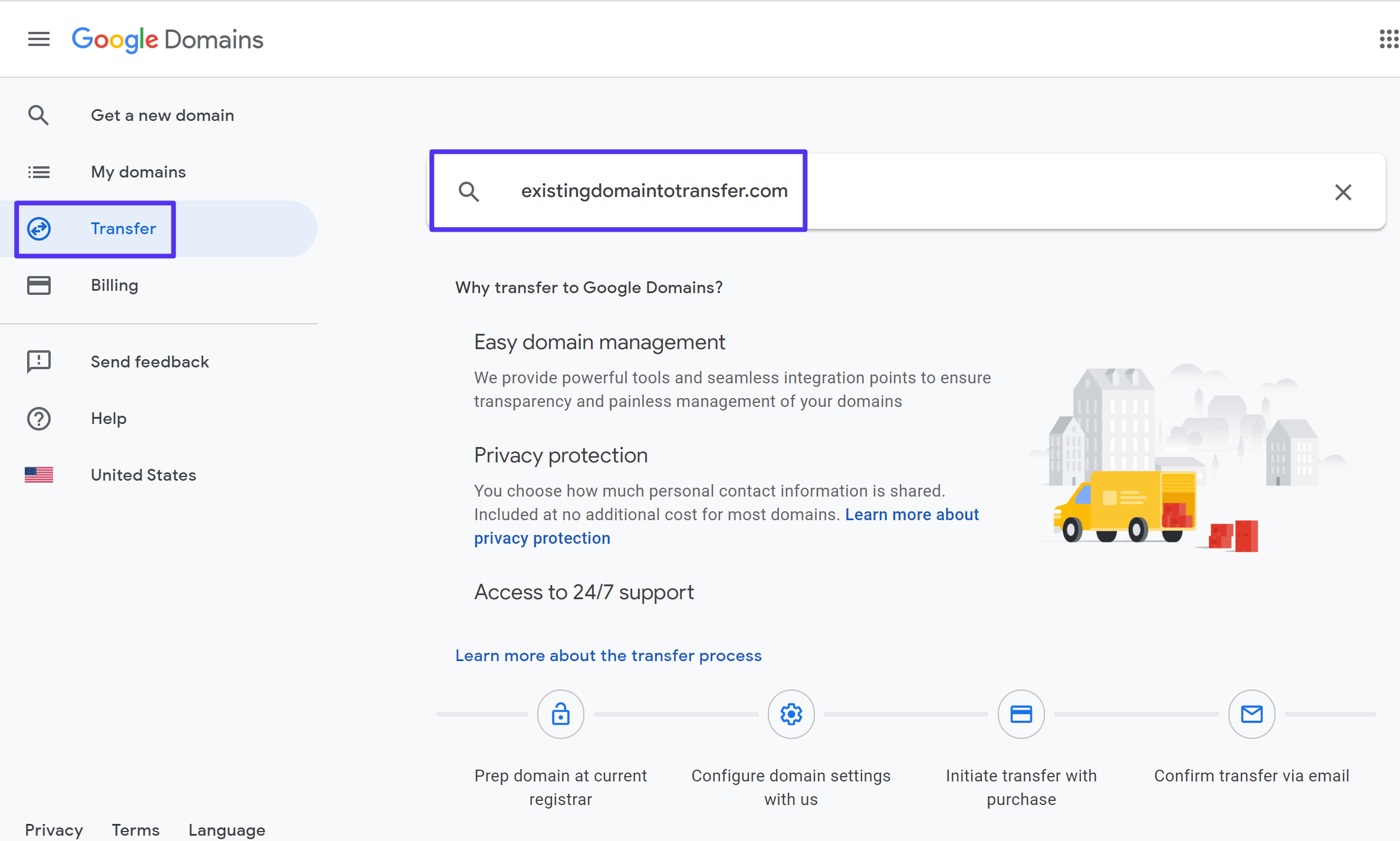Domain.com screenshot 2