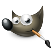 GIMP background blur-sm