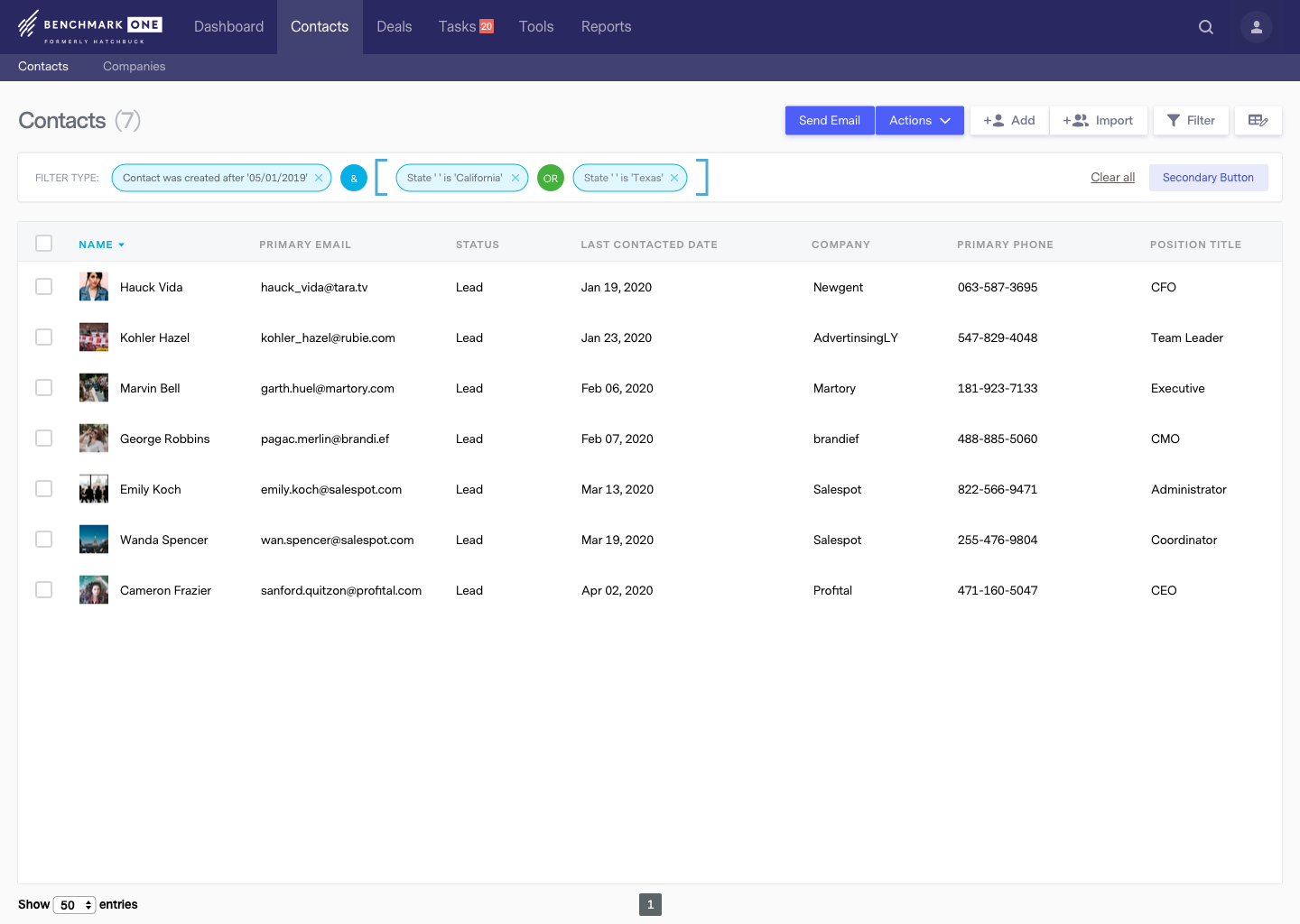 BenchmarkONE screenshot 4