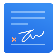 Zoho Sign background blur-sm
