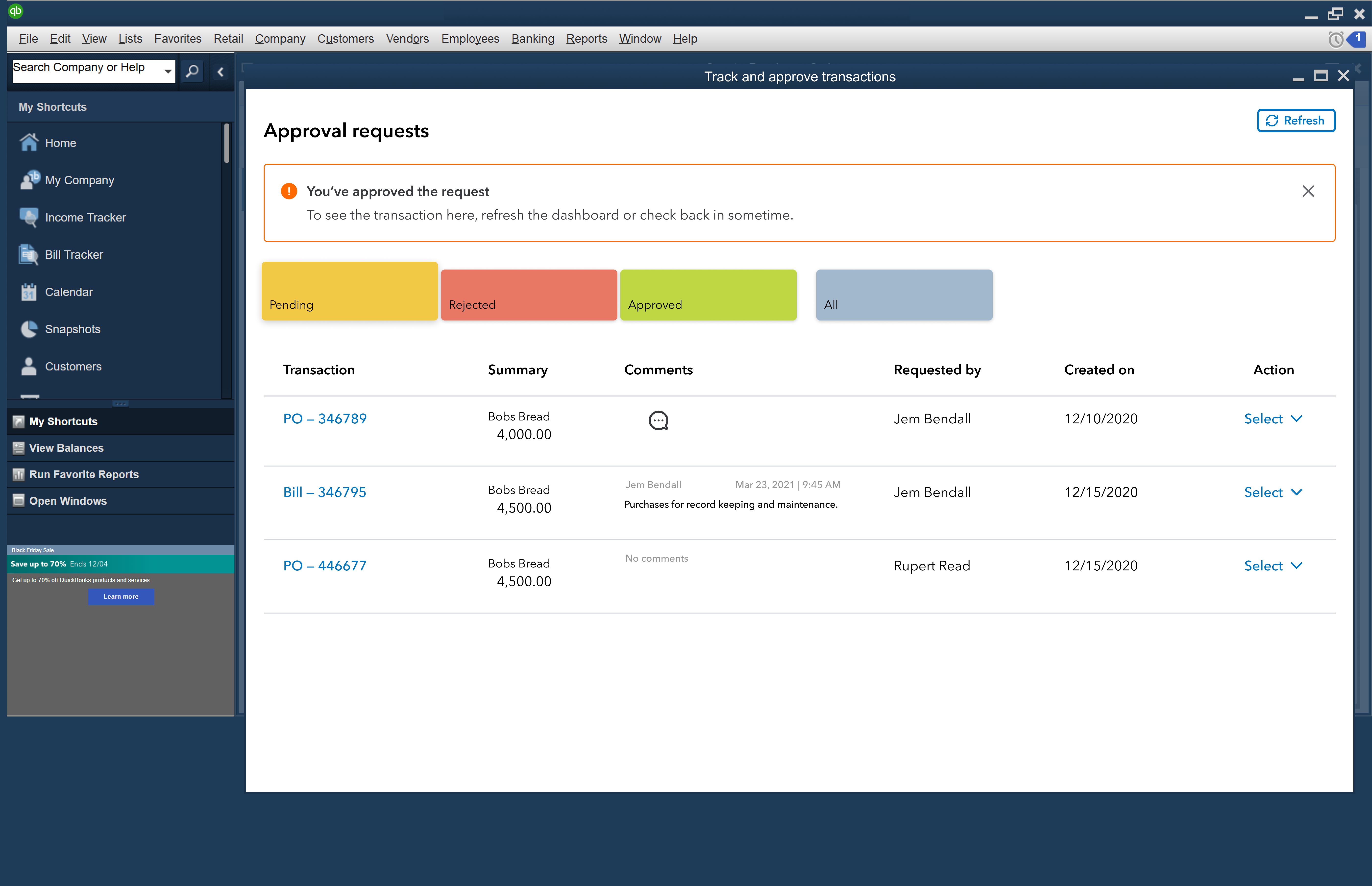 QuickBooks Desktop Enterprise screenshot 2