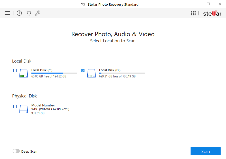 Stellar Photo Recovery screenshot 2
