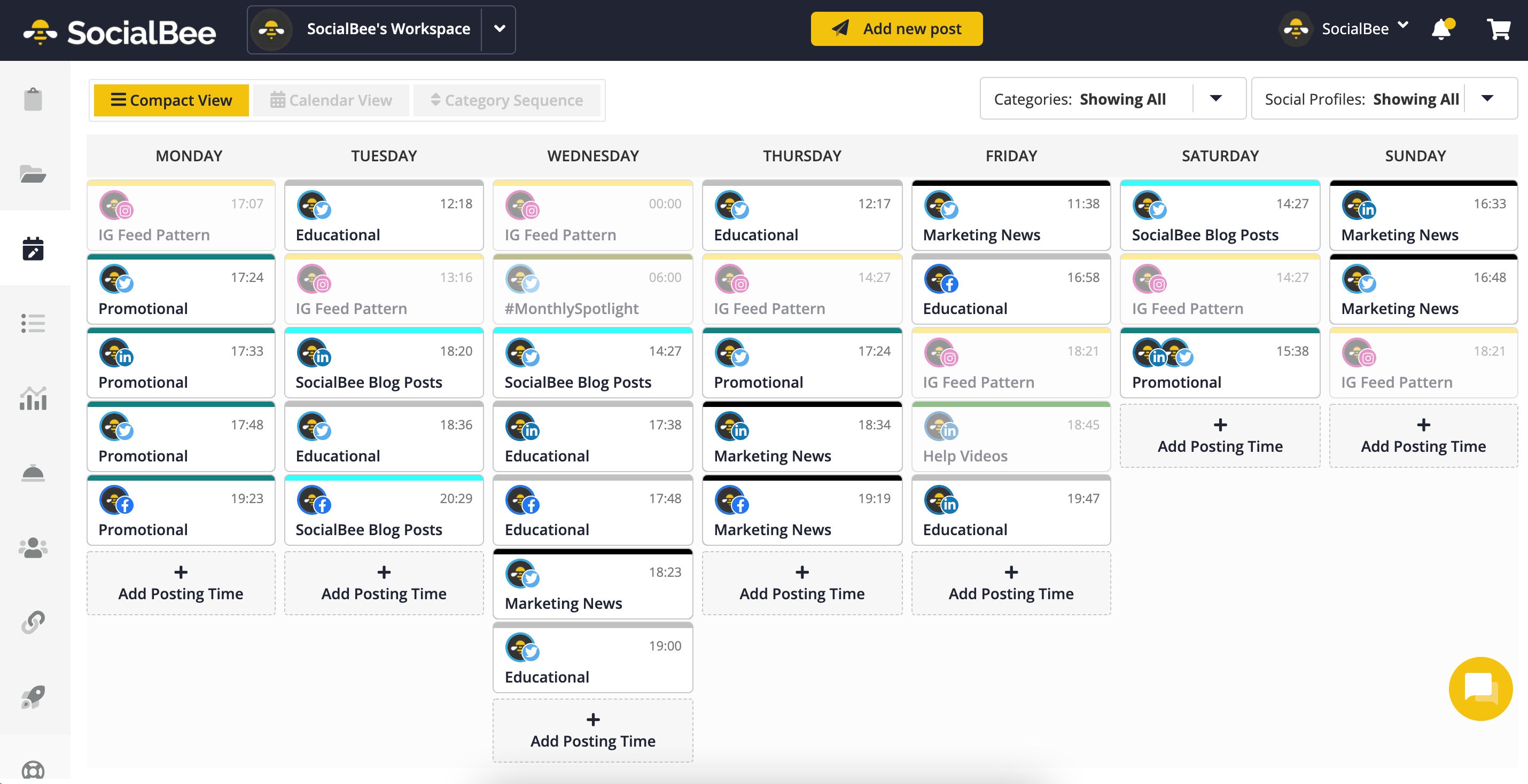 SocialBee screenshot 3