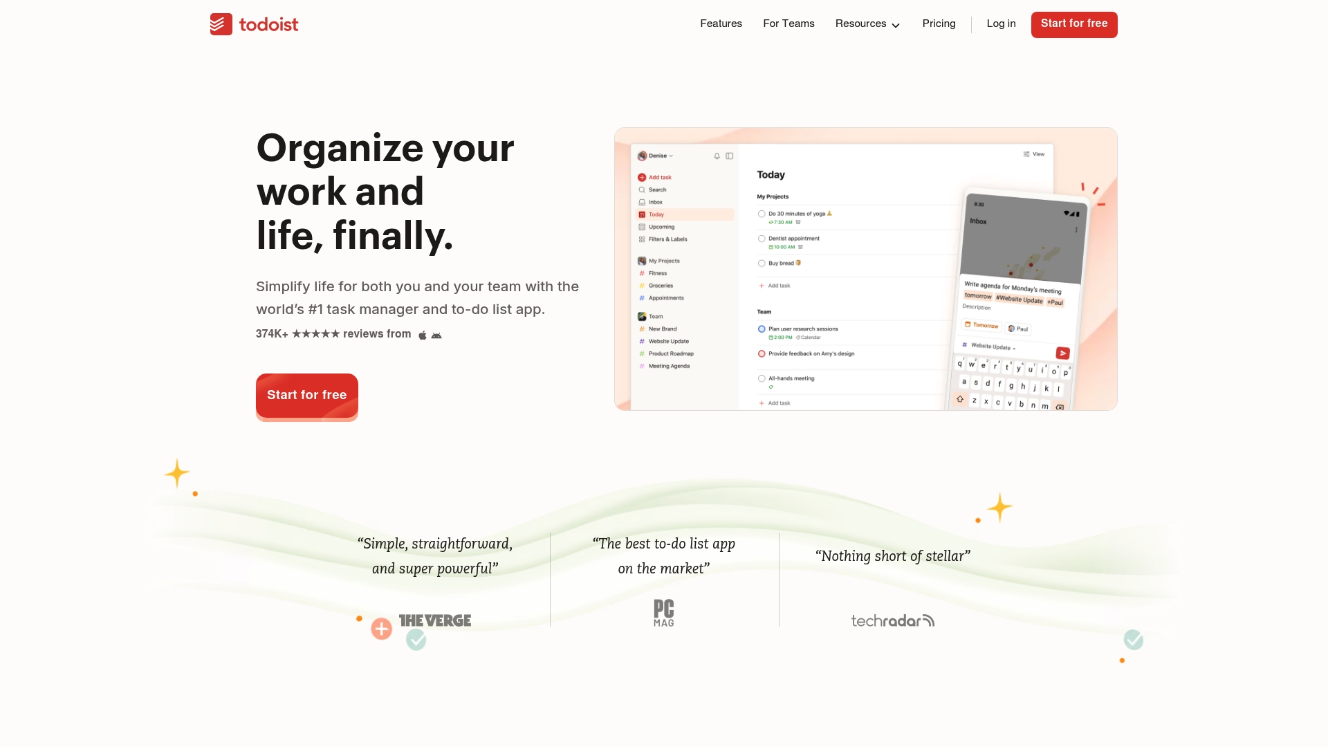 Todoist - Todoist Homepage