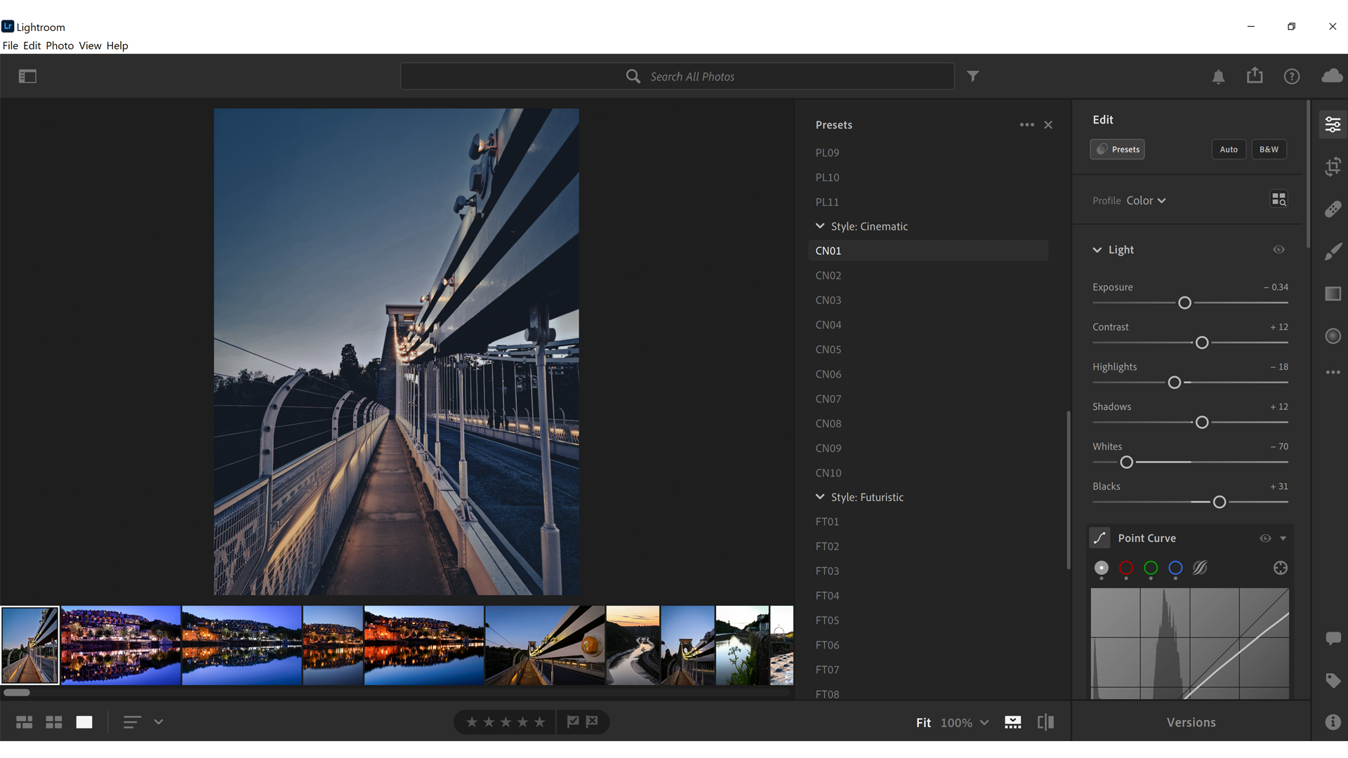 Adobe Lightroom screenshot 5
