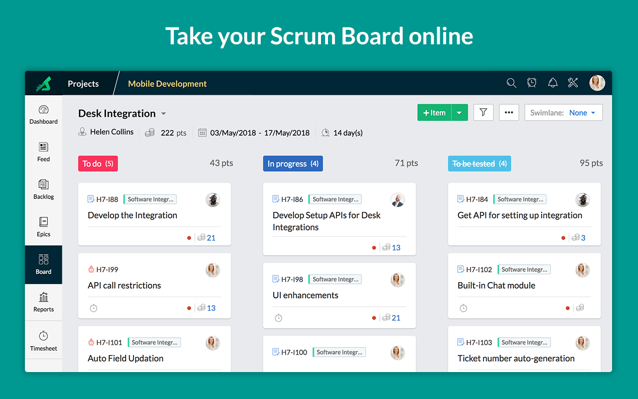 Zoho Sprints screenshot 5