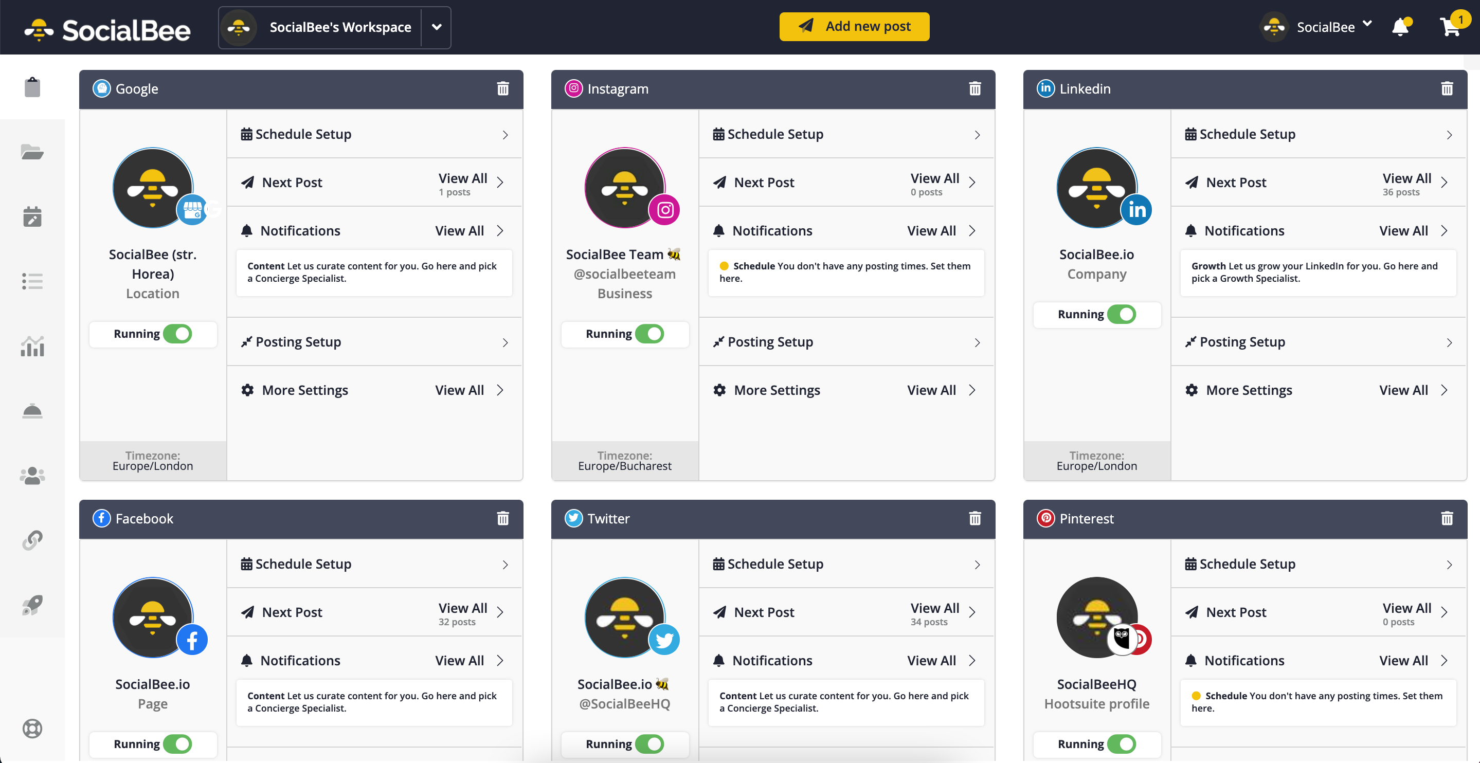SocialBee screenshot 2